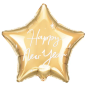 Preview: Folienballon STERN Happy New Year von PartyDeco